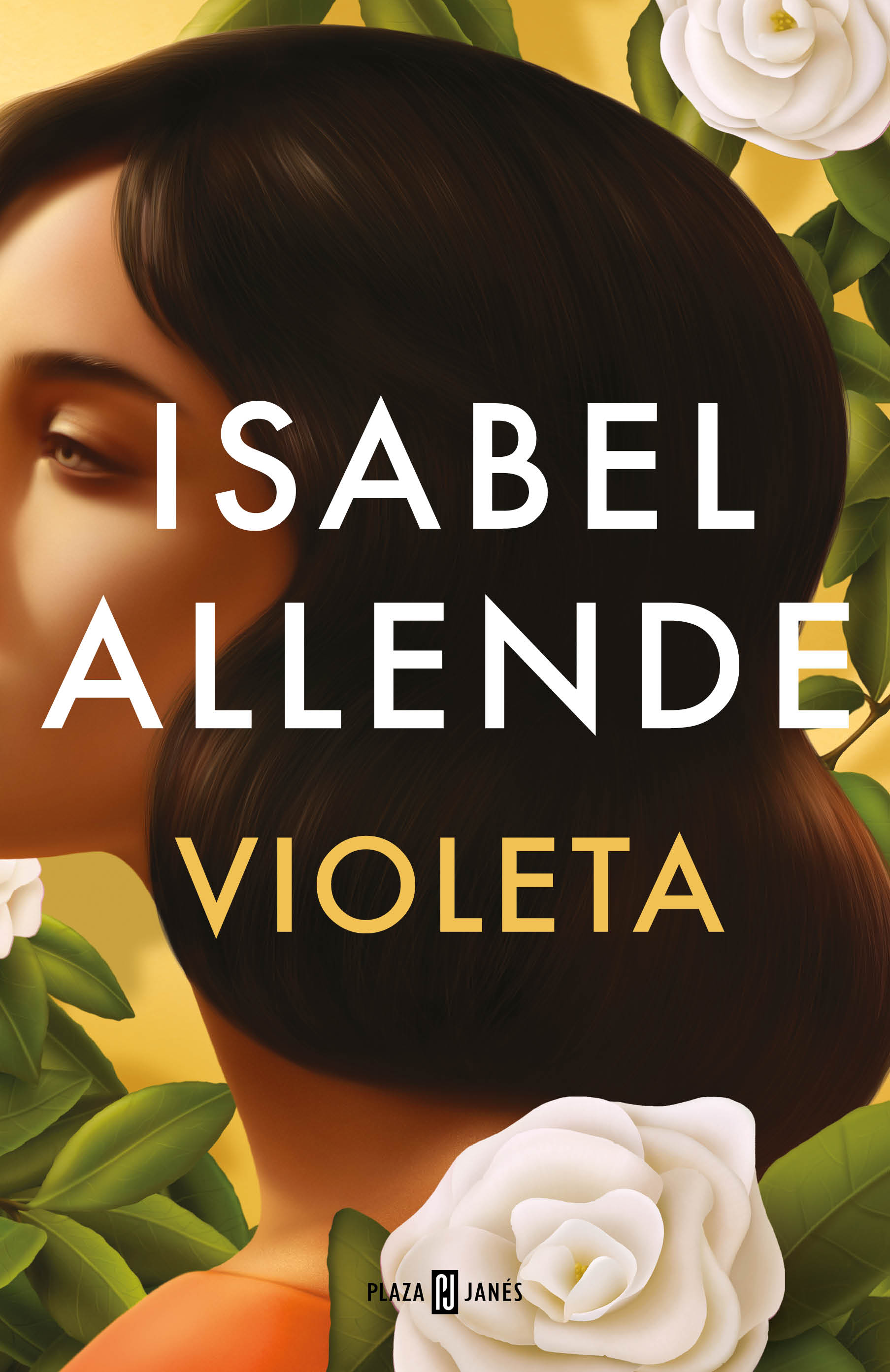 Portada Violeta, de Isabel Allende