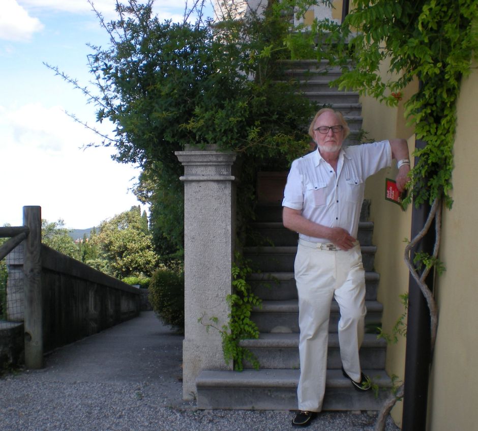 En la escalera del Castillo de Duino que llevaba a la habitación de Rilke